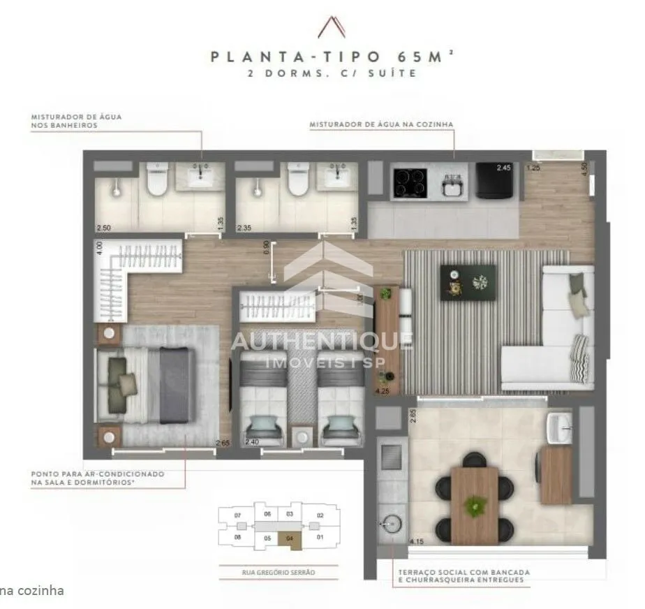 Imagem ATMOSFERA VILA MARIANA - Apartamento à venda em São Paulo/SP