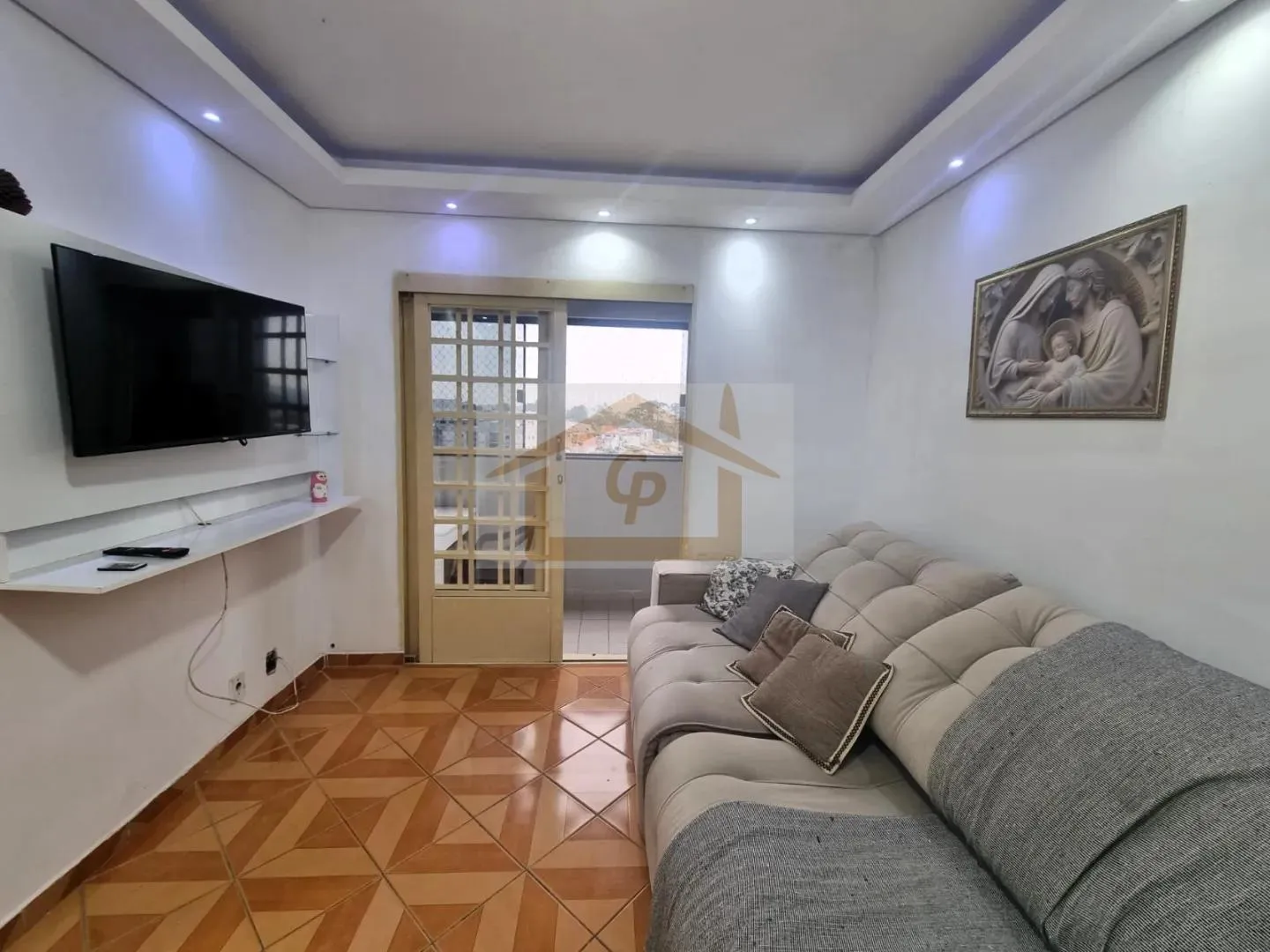 Imagem Apartamento de 57 m² com varanda, 2 quartos, 1 vaga