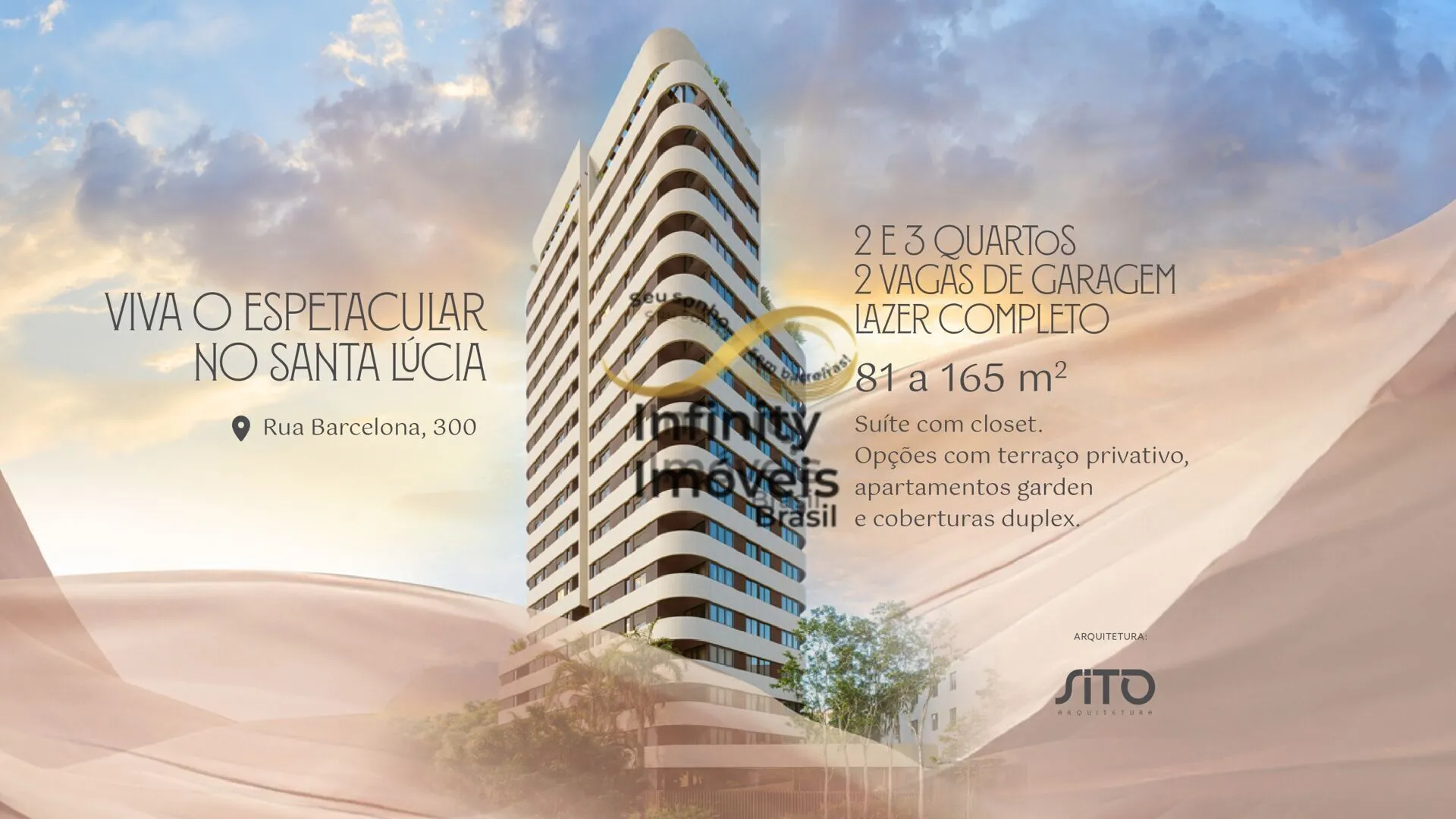 Imagem FALLS RESIDENCIAL - Apartamento à venda no bairro Santa Lúcia - Belo Horizonte/MG