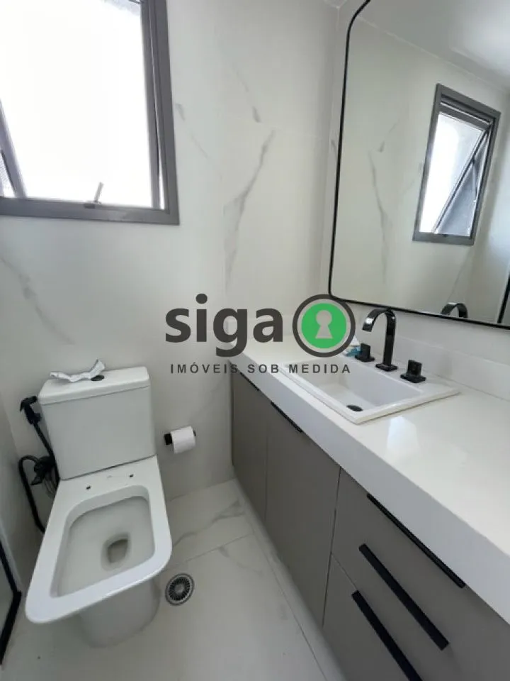 Imagem Apartamento com 1 dorm, 1 vaga, semi mobiliado no Paraíso