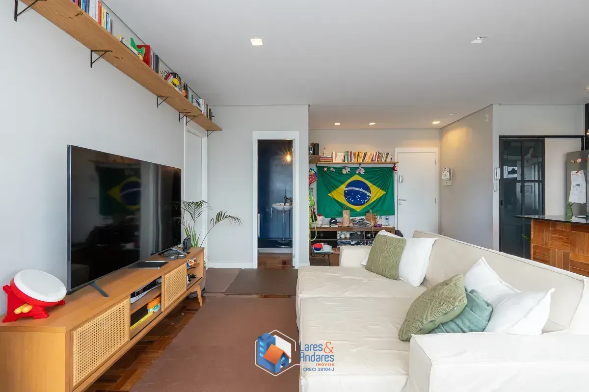 Imagem Apartamento para venda em Santo Amaro com 1 quarto, sendo 1 suíte, 75m²