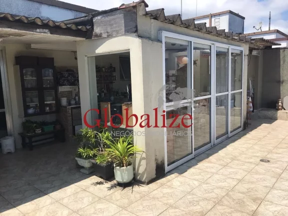 Imagem Cobertura Duplex com Churrasqueira à venda no bairro do Boqueirão em Santos por R$ 750 mil