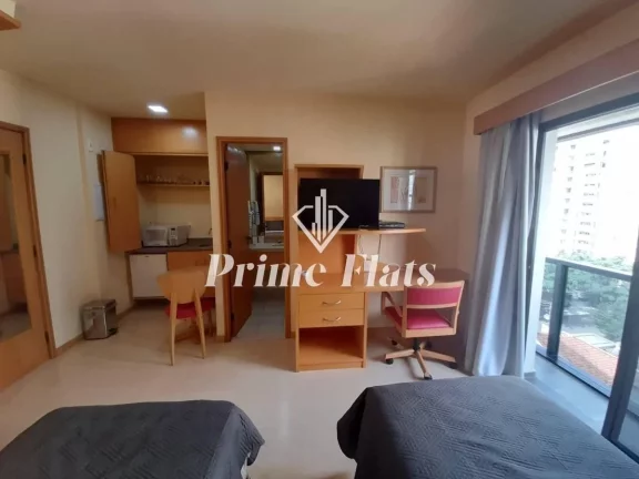 Imagem Flat disponível para venda no Hotel Intercity Interative Jardins, com 23m², 1 dormitório e 1 vaga
