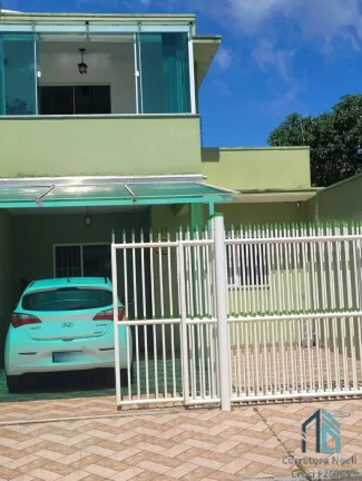 Imagem Sobrado com piscina, área gourmet, 03 quartos com suíte, 70 metros do Mar em Matinhos PR