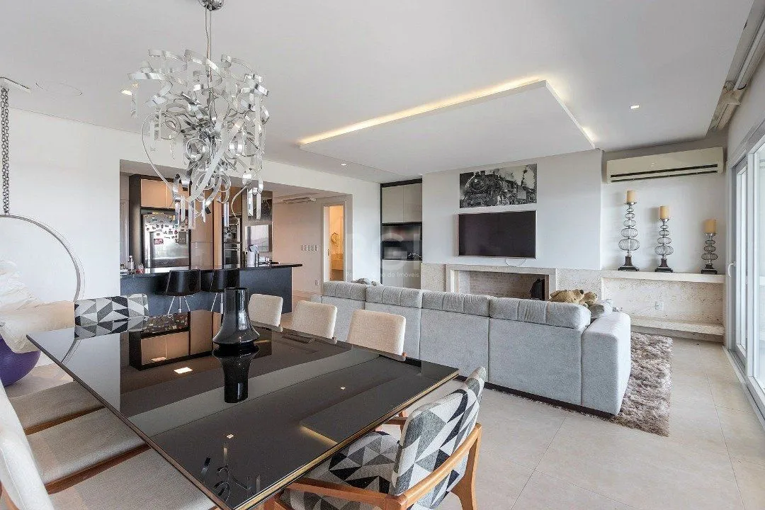 Imagem Cobertura para Venda - 319.17m², 3 dormitórios, sendo 3 suites, 4 vagas - Cristal