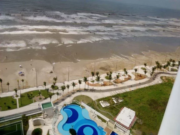Imagem Apartamento com 3 dorms, Mirim, Praia Grande - R$ 780 mil, Cod: 433