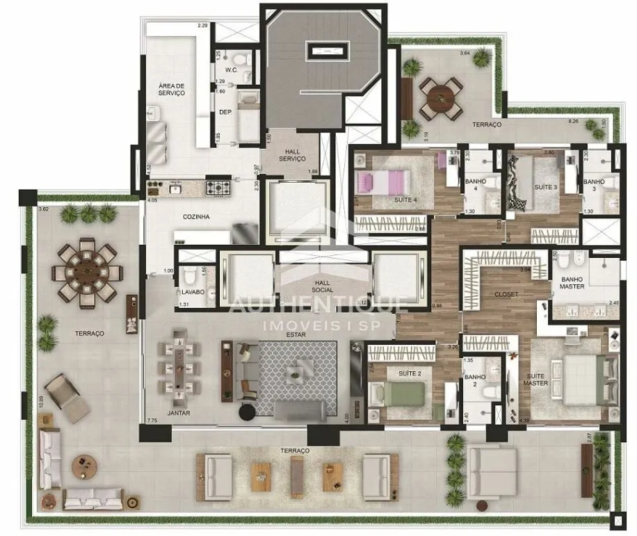Imagem MAISON HELENA JARDINS - Apartamento à venda em São Paulo/SP