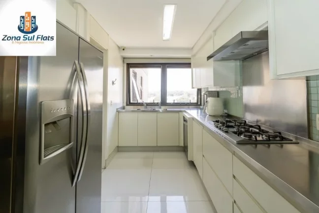 Imagem Apartamento Alto Padrão à Venda em Santo Amaro Com 3 Suítes, 4 Vagas - Varanda Gourmet