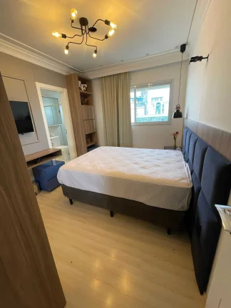 Imagem Apartamento mobiliado com 4 suítes e 3 vagas de garagem em Itapema