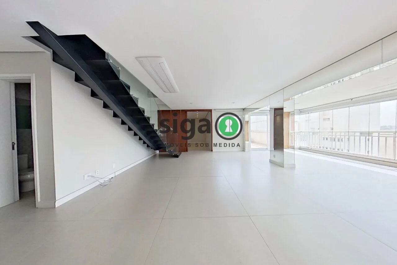 Imagem Cobertura Duplex De Luxo À Venda No Brooklin | 341 m² | 4 Suítes | Área Externa