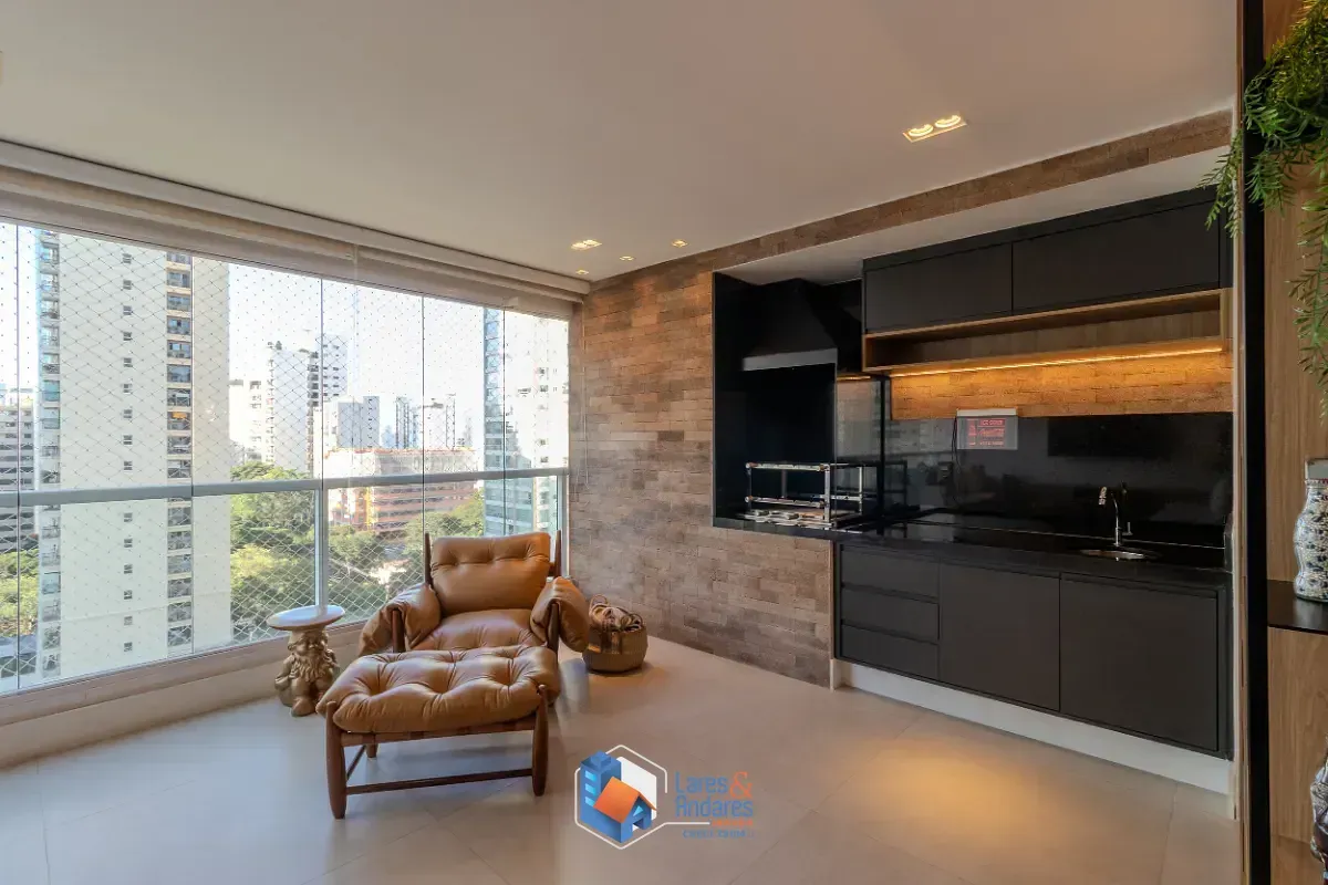 Imagem Apartamento para venda em Campo Belo com 3 quartos, sendo 3 suítes, 222m²