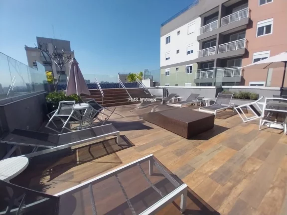 Imagem Aluguel de Apartamento de 2 Quartos na Vila Mariana, São Paulo-SP: 1 suíte, 1 sala, 2 banheiros, 1 vaga - 49m²