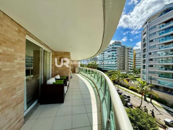 Imagem Apartamento Mobiliado com Vista Parcial para o Mar 3 Suítes e Varanda Gourmet
