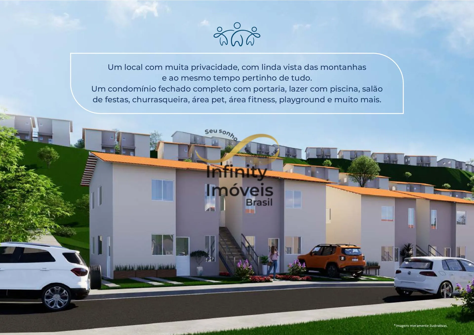 Imagem TERRAMARES VESPASIANO' - Casa à venda no bairro Jequitibá - Vespasiano/MG