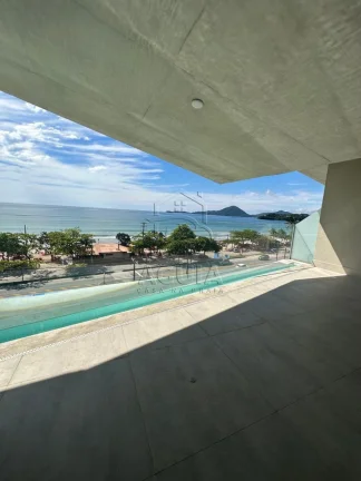 Imagem Apartamento alto padrão com piscina na sacada frente mar na praia Grande em Ubatuba!