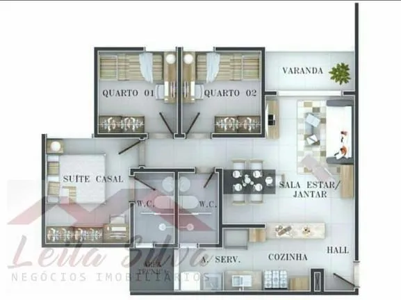 Imagem American Club Residence | Apartamento | Grande Dirceu