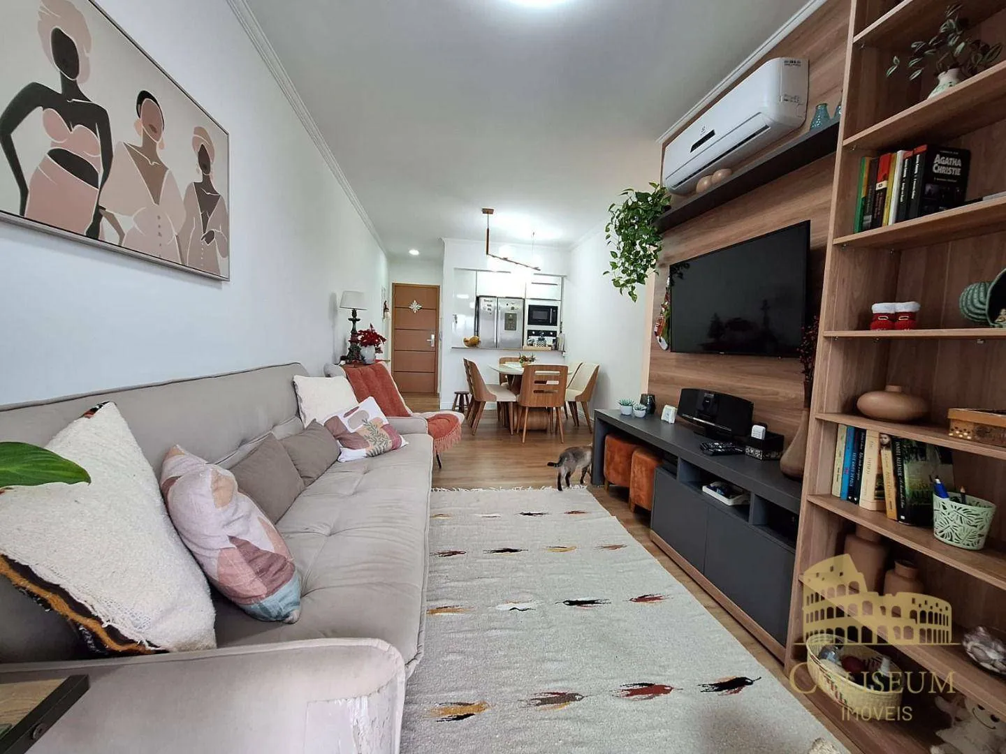 Imagem Apartamento com 3 dormitórios à venda, 101 m² por R$ 910.000,00 - Vila Assunção - Praia Grande/SP