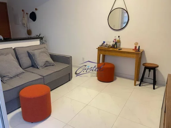 Imagem Apartamento com 1 dormitório à venda, 52 m² por R$ 355.000,00 - Guilhermina - Praia Grande/SP