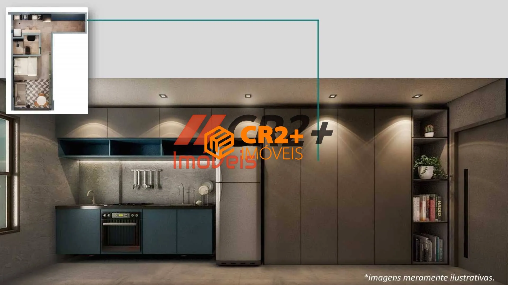Imagem Flat Lançamento a venda com 1 quarto, 33m² em Casa Forte