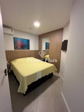 Imagem Flat disponível para venda no Hotel Paulista Wall Street na Bela Vista, com 55m², 1 dormitório e 1 vaga de garagem