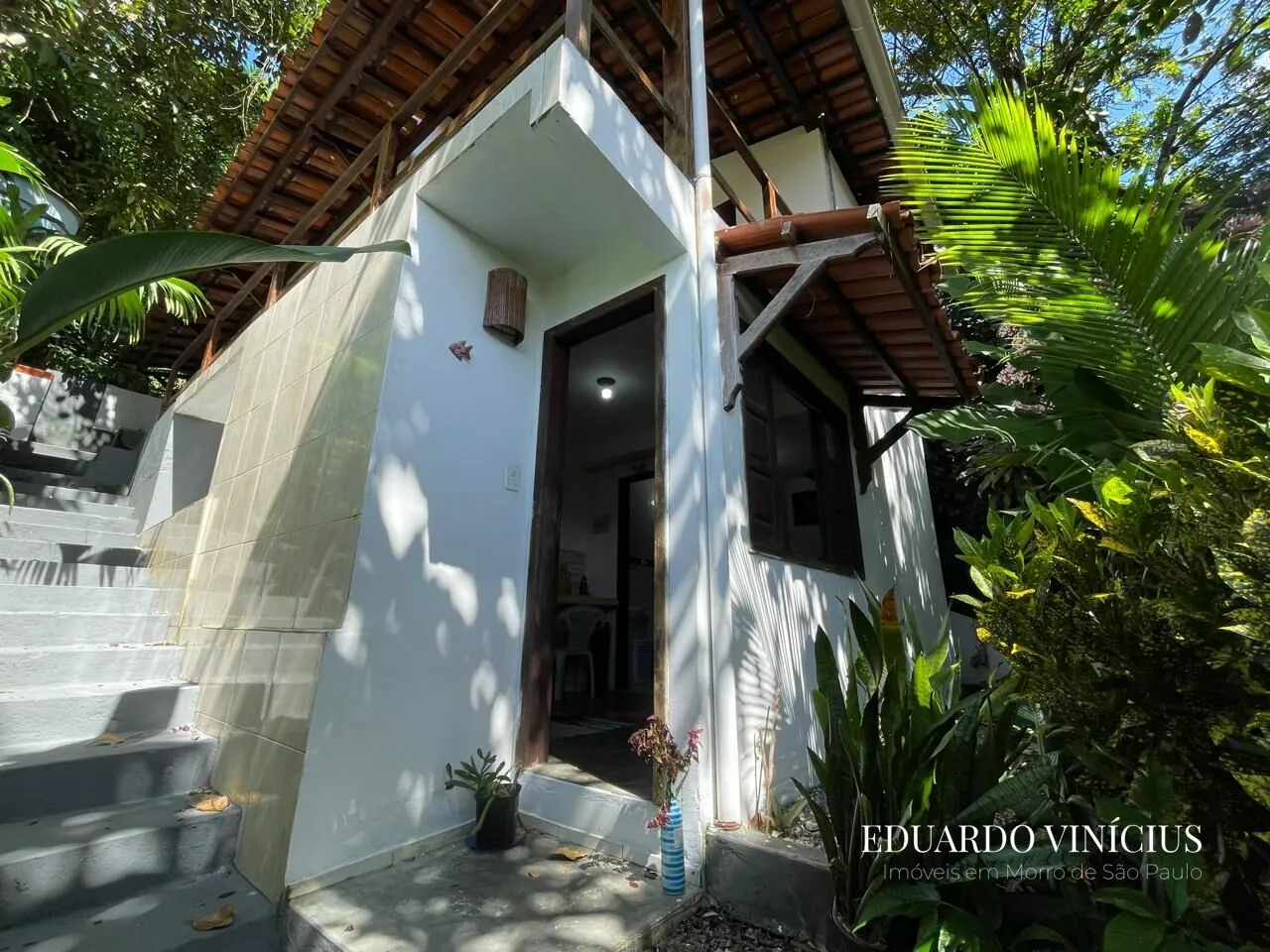 Imagem Casa 2 Dormitórios com Jardim na Lagoa em Morro de São Paulo