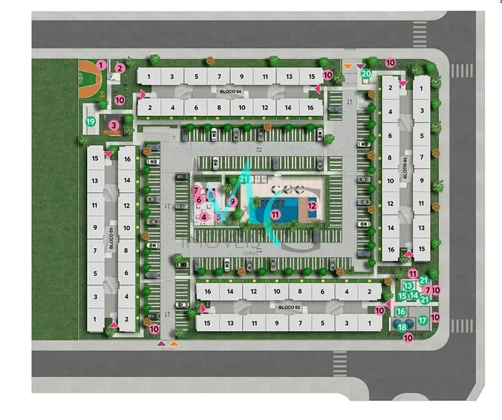 Imagem Apartamento à venda 2 Quartos 41.32M² Campo Grande Rio de Janeiro - RJ