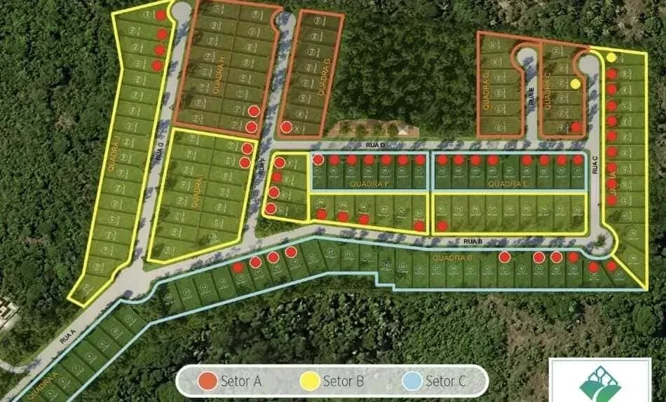 Imagem Terreno à Venda, 250 metros em Mata de São João - Mata de São João
