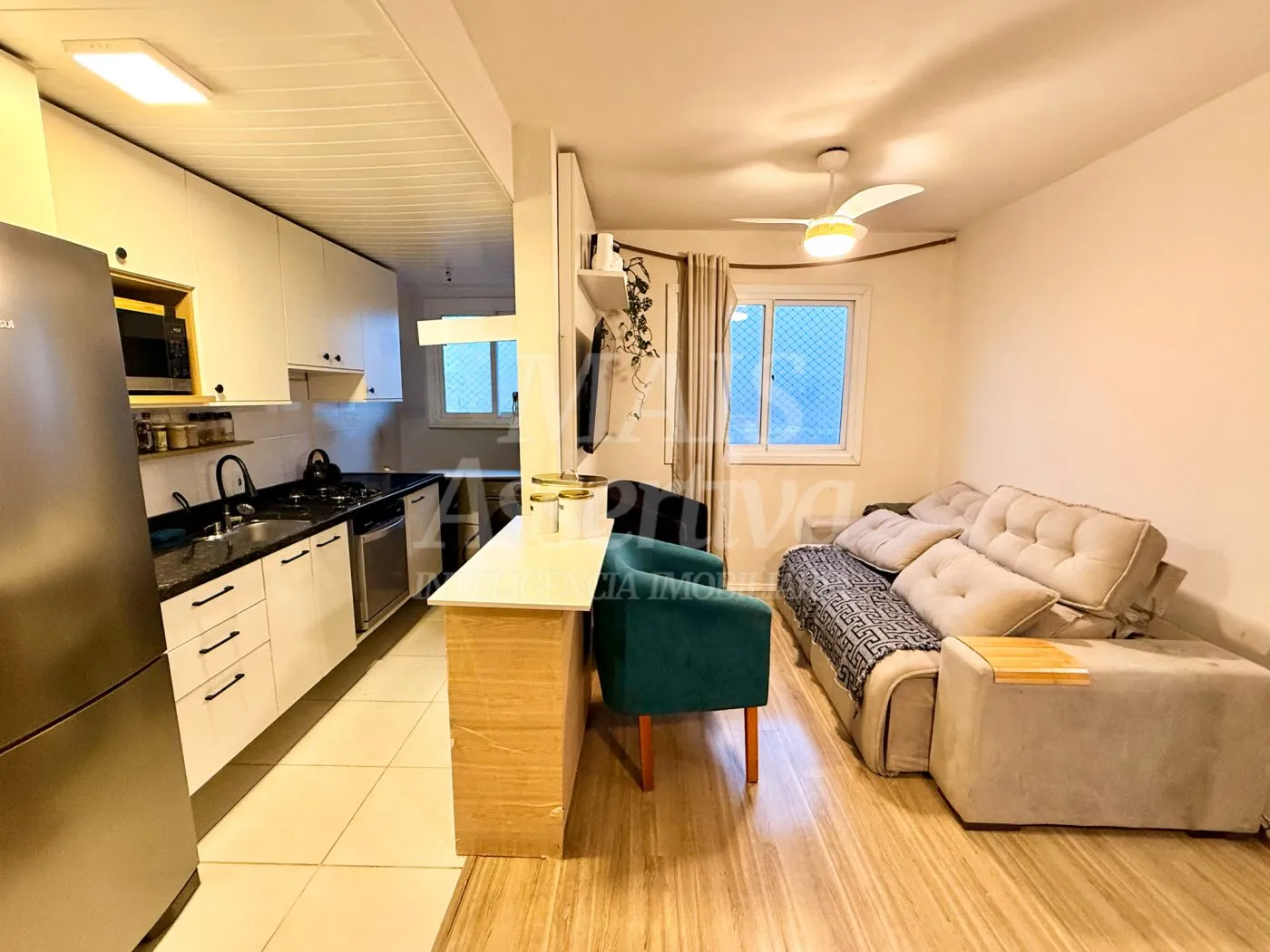Foto do imóvel Apartamento semi mobiliado para venda no Residencial Cartago - 10º andar