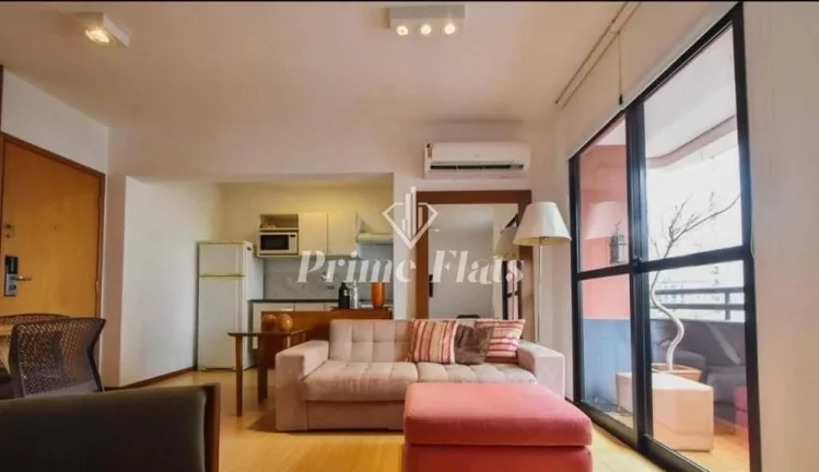 Imagem Flat disponível para venda no Adagio Berrini no Brooklin, com 45m², 1 dormitório e 1 vaga