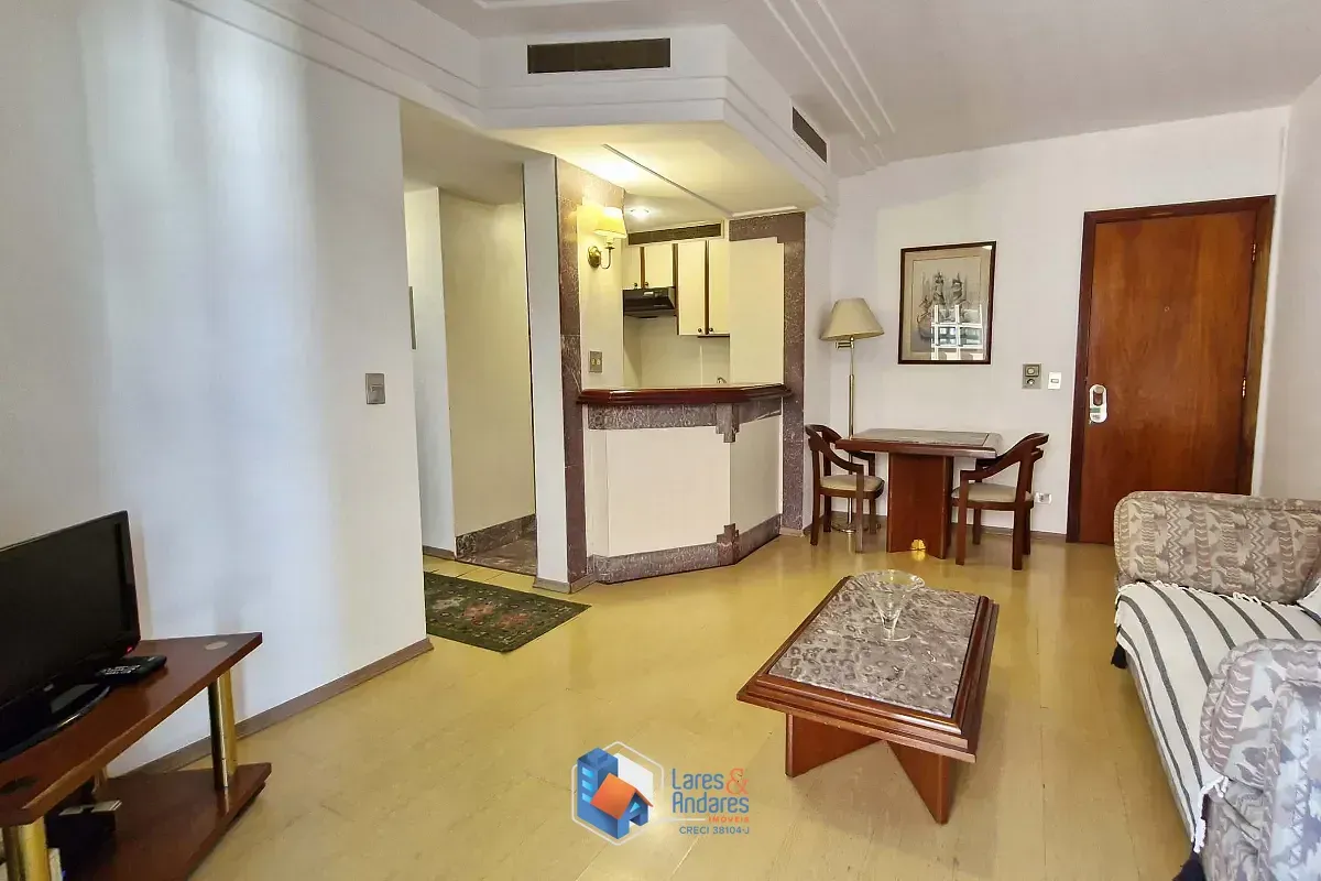 Imagem Flat para venda em Itaim Bibi com 1 quarto, 43m²