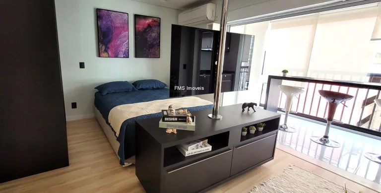 Foto do imóvel Oportunidade única: Apartamento à venda na Bela Vista, São Paulo-SP! 1 quarto, 1 sala, 1 banheiro, 1 vaga, 42,00 m².