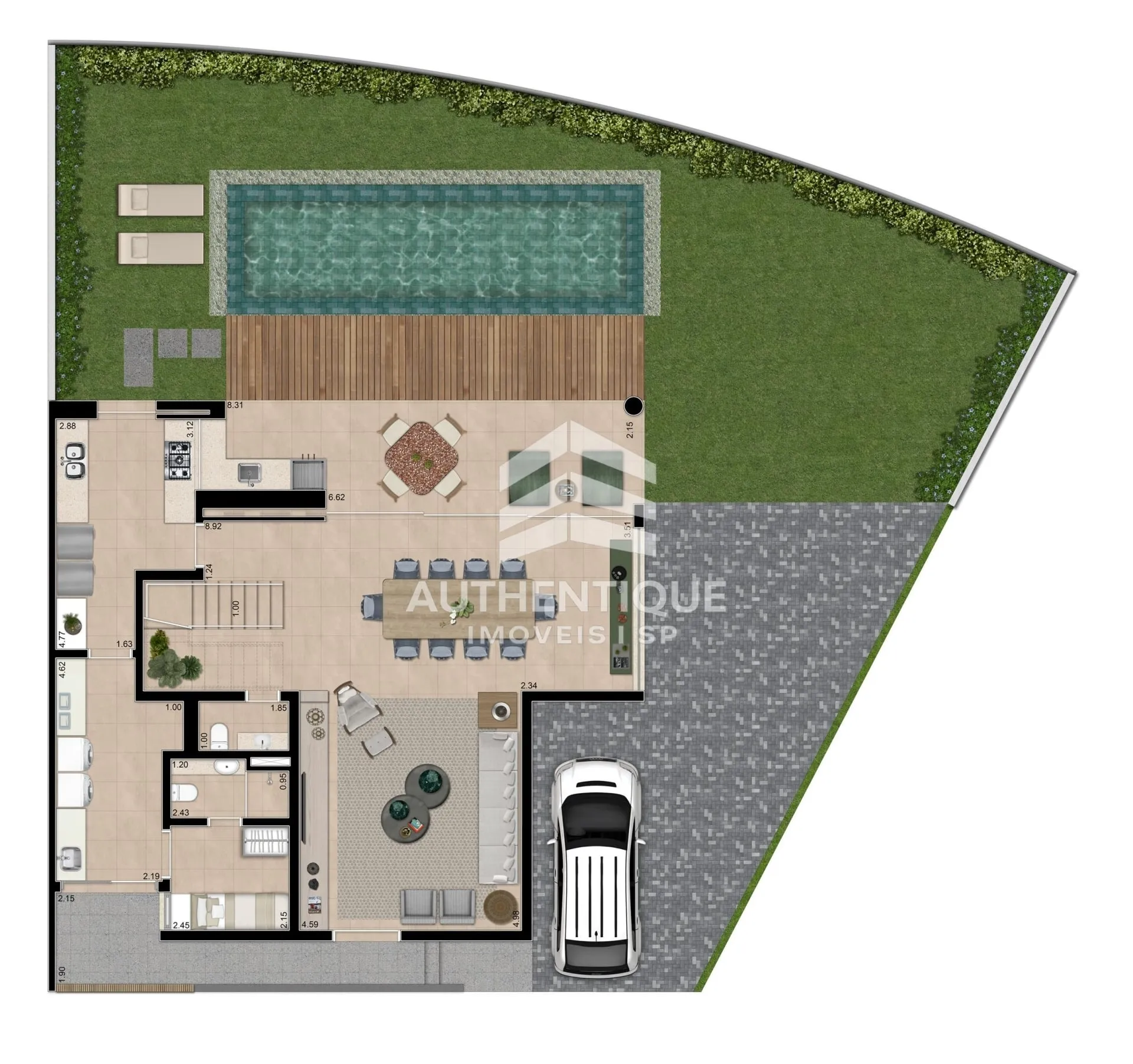 Imagem RESERVA DO GOLF RIVIERA DE SAO LOURENCO BERTIOGA - Casa à venda no bairro Riviera - Bertioga/SP