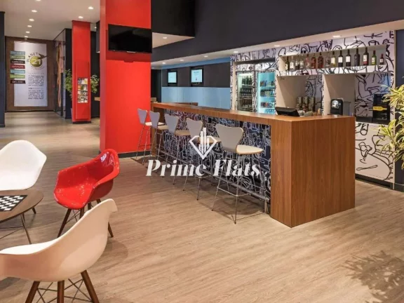 Imagem Flat disponível para venda no Hotel Ibis Blumenau, com 30m², 1 dormitório e 1 vaga
