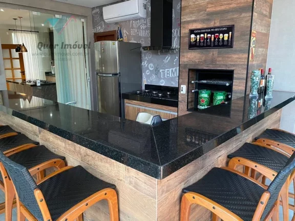 Imagem Casa de alto padrão no Condomínio San Marco Ilha Modena, Jardim San Marco, Ribeirão Preto-SP 3 quartos, 3 suítes, 2 salas, 5 banheiros, 6 vagas, 292m² Quer Imóvel Negócios Imobiliários