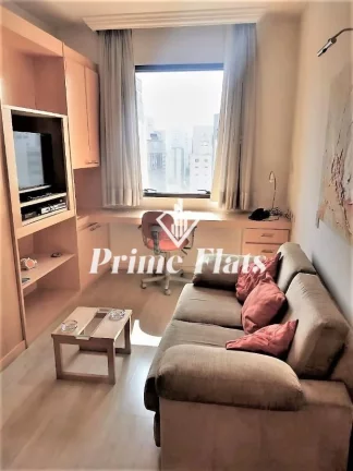 Imagem Flat disponível para venda no Staybridge Suítes São Paulo, com 40m², 1 dormitório e 1 vaga