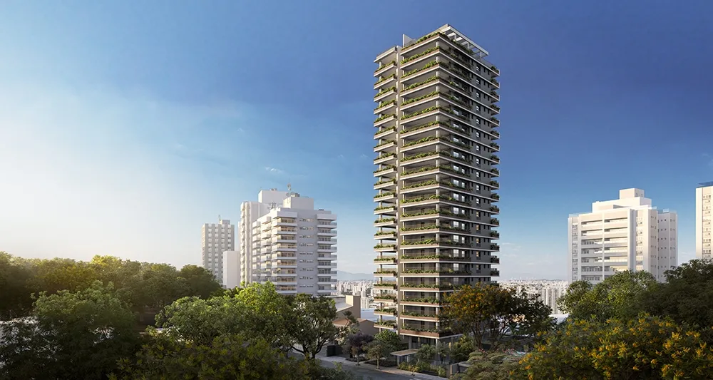 Imagem O Praça Mário Fontana, no Parque da Mooca, será um projeto exclusivo e homogêneo, torre única, ...