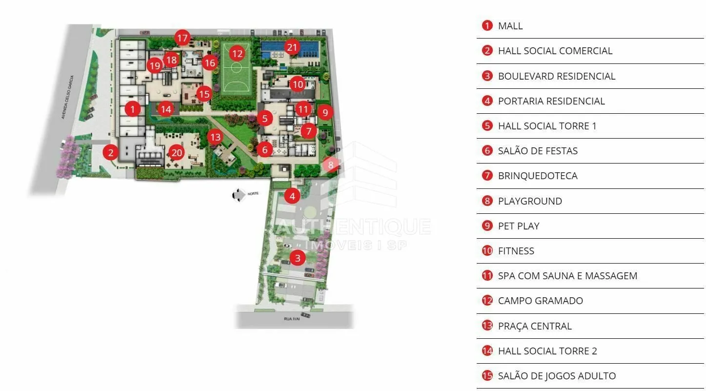 Imagem THE GARDENS RESERVA TATUAPE - Apartamento à venda no bairro Tatuapé - São Paulo/SP, Zona Leste