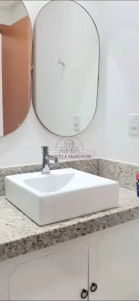 Imagem Ap 2 quartos, suíte, andar alto, vista pro mar, armários, lazer, 1 vaga