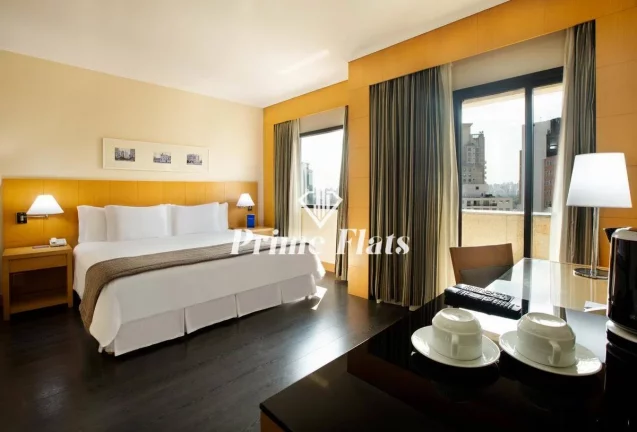 Imagem Flat disponível para venda no Innside São Paulo Itaim, com 29m², 1 dormitório e 1 vaga