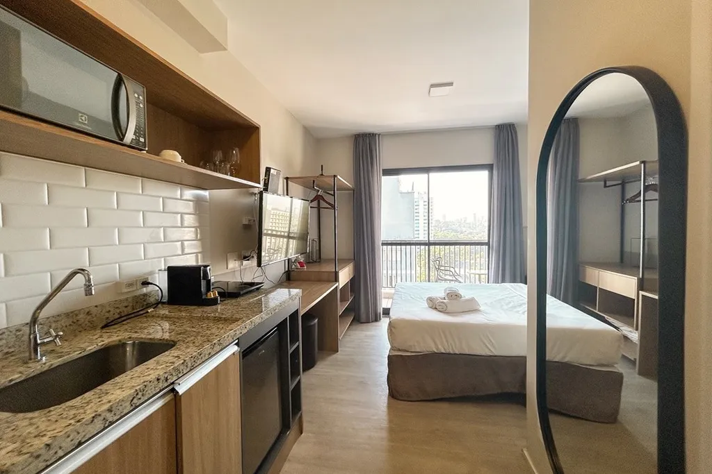 Imagem Studio à venda em São Paulo, Brooklin Paulista, com 1 quarto, 22m2