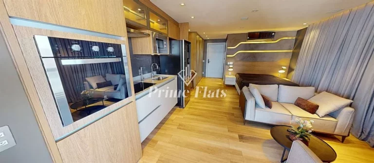 Imagem Flat disponível para locação no Cyrela by Pininfarina, com 49m², 1 dormitório e 1 vaga