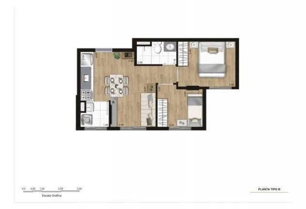 Imagem Apartamento com 2 Quartos à Venda, 36 m² em Vila Albertina - São Paulo