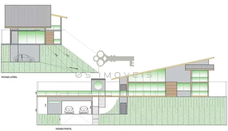 Imagem Lote de 570m² no Miolo da Granja Viana - rua com portaria 24horas