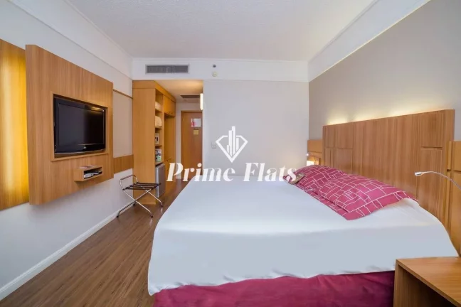 Foto do imóvel Flat disponível para venda no Bristol Santo André, com 25m², 1 dormitório e 1 vaga em Avenida Industrial