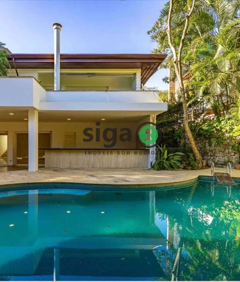 Imagem Casa em condomínio, no Jd Cordeiro, com 4 suites , 6 vagas e piscina à Venda