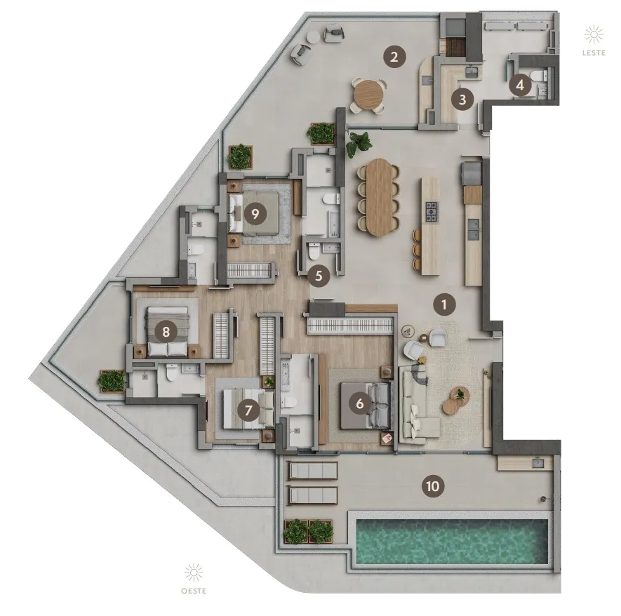 Imagem APARTAMENTO RESIDENCIAL em Balneário Camboriú - SC, Centro