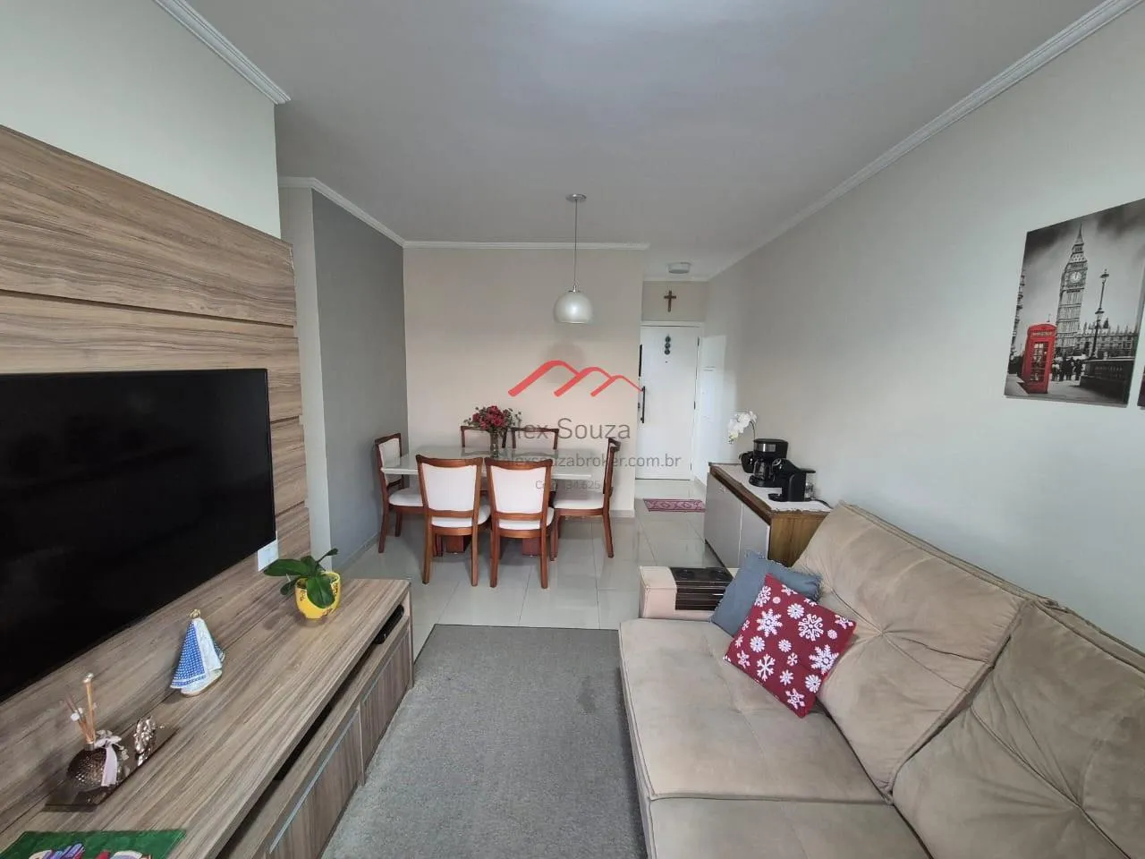 Imagem Apartamento para Venda em Campinas, Jardim dos Oliveiras, 3 dormitórios, 1 banheiro, 2 vagas