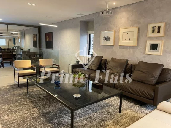 Imagem Flat disponível para locação no La Residence Itaim by Manager, com 260m², 3 dormitório e 2 vagas de garagem