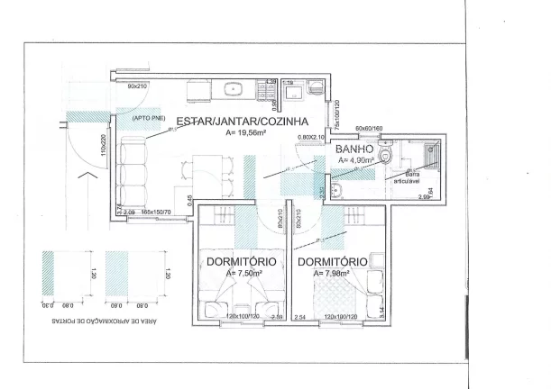 Imagem Apartamento 2 quartos para venda no bairro Nossa Senhora das Graças em Caxias do Sul
