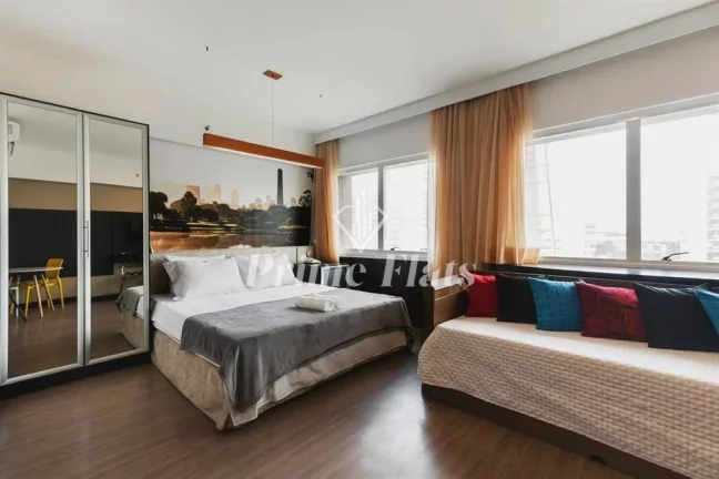 Foto do imóvel Flat disponível para venda no Mercure São Paulo Bela Vista, com 28m², 1 dormitório e 1 vaga de garagem em Rua Maestro Cardim